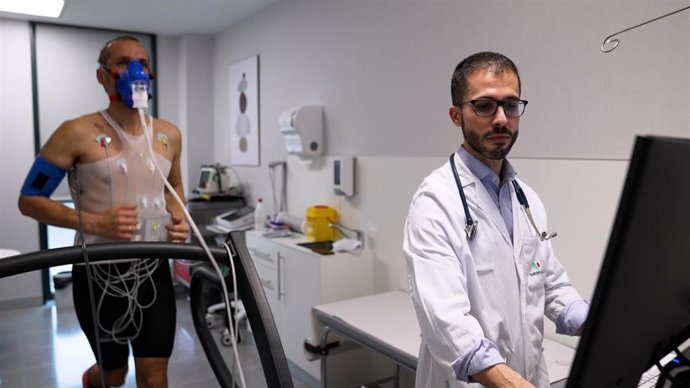 Unidad de Cardiología Deportiva de Quirónsalud Zaragoza.