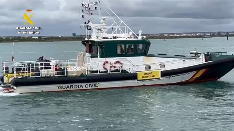 Embarcación de la Guardia Civil.