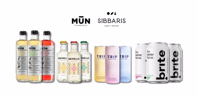 Mūn Kombucha, Tónica Gemellii y bebidas con CBD Trip y las energéticas Brite