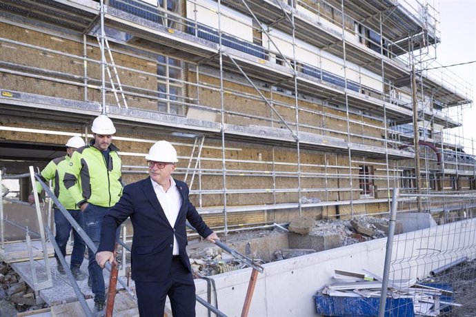 Visita del consejero Gimeno.
