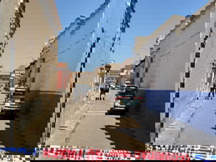 Calle de La Puebla de Almoradiel donde ha ocurrido el suceso