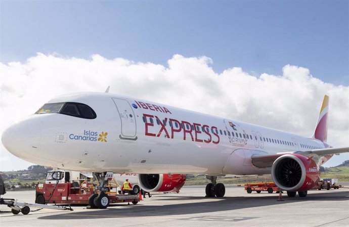 Avión de Iberia Express.