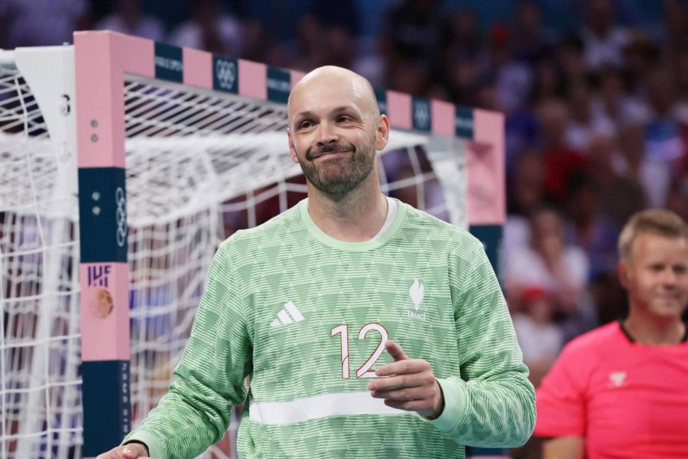 Archivo - El portero internacional francés de balonmano Vincent Gérard