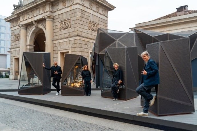 La presencia de Cupra Design House en la Milan Design Week.