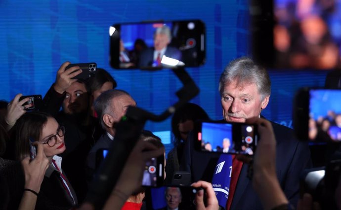 Archivo - El portavoz del Kremlin, Dimitri Peskov.