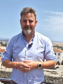 Archivo - Jorge Villar, concejal del PSOE en el Ayuntamiento de Cáceres