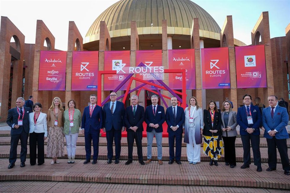 Inauguración de Routes Europe en Fibes.