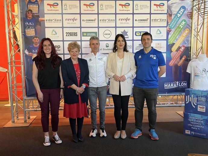 Presentación de la maratón Martín Fiz
