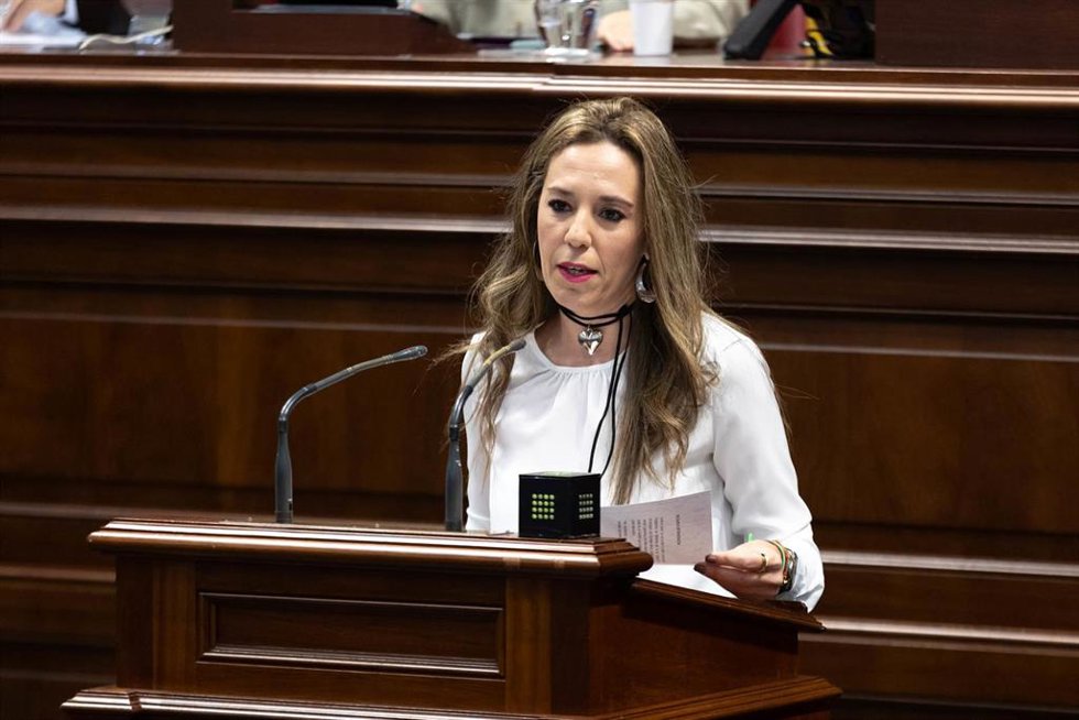 Archivo - La consejera de Turismo y Empleo del Gobierno de Canarias, Jéssica de León