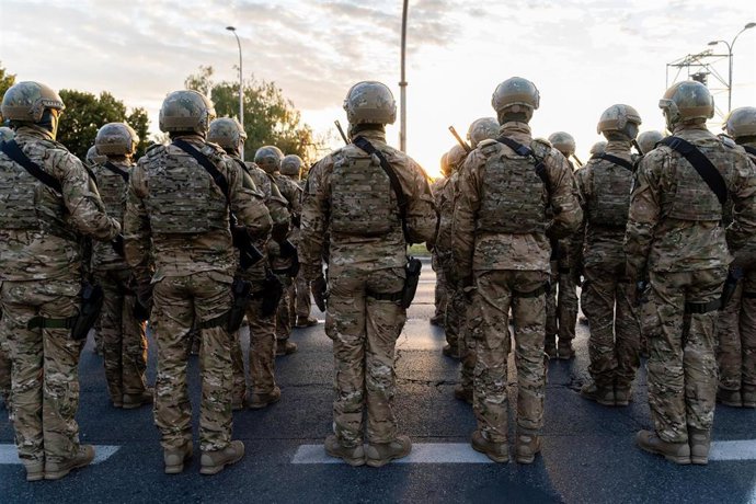 Archivo - Imagen de archivo de militares en Polonia