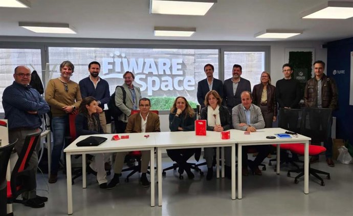 Encuentro de trabajo entre las diputaciones de Sevilla y Badajoz.