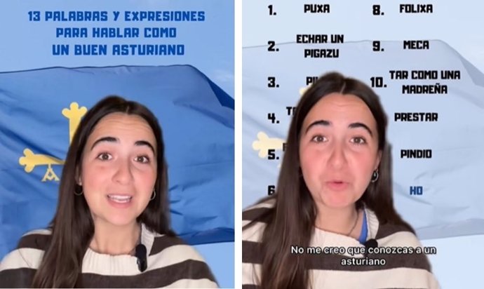 Captura de pantalla de @espanafascinante en Tik Tok.