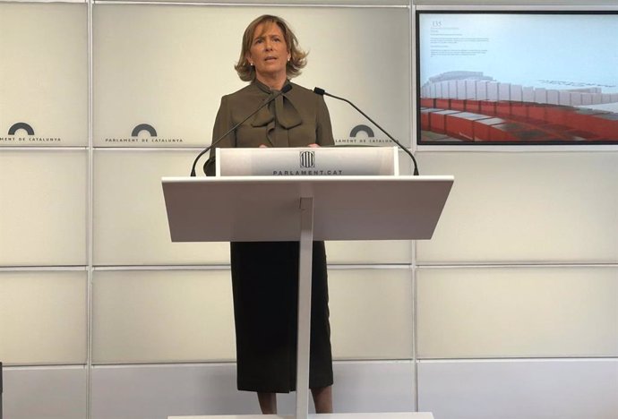 La diputada de Vox en el Parlament María Elisa García Fuster