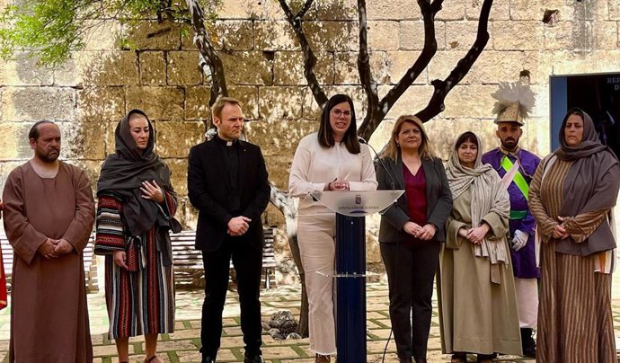 Presentación de la Representación Viviente de la Pasión de Cristo de Gádor (Almería).