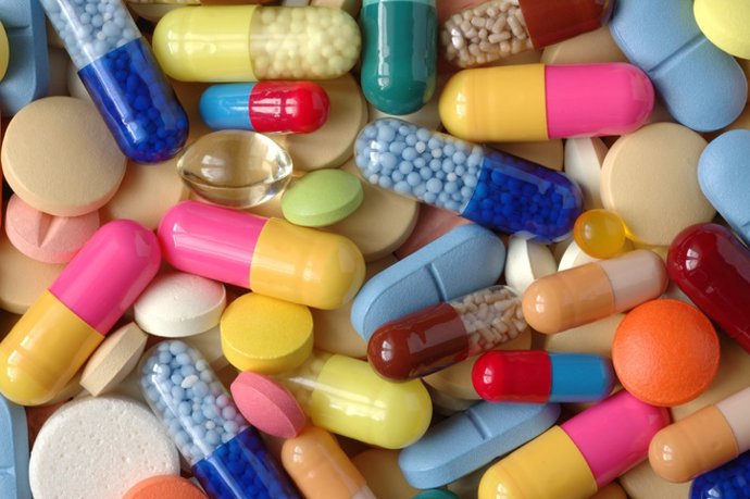 Archivo - Arquivo - Pílulas, pílulas, probióticos, suplementos, medicamentos.