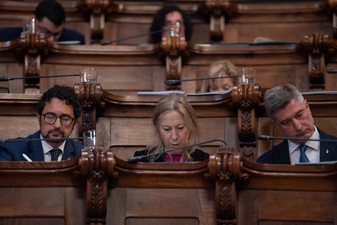 Els regidors de Junts a l'Ajuntament de Barcelona