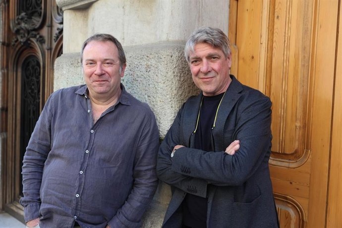 El director del Temporada Alta Narcís Puig y el actor Pere Arquillué
