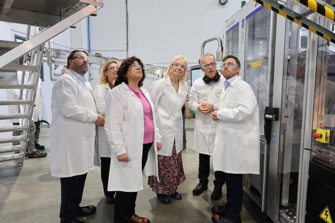 Visita a las instalaciones de SPB, fábrica de productos de higiene y limpieza, radicado en Huévar del Aljarafe