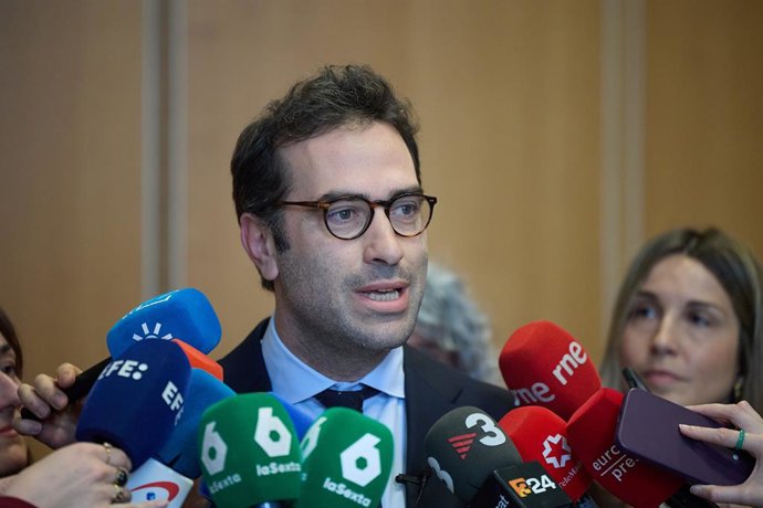 El ministre d'Economia, Comerç i Empresa, Carlos Cuerpo. 