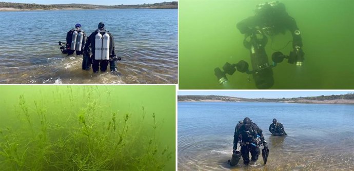 La Laguna de Zóñar acoge la primera exploración subacuática científica de su historia.