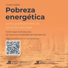 Curso sobre pobreza energética de Diputación.
