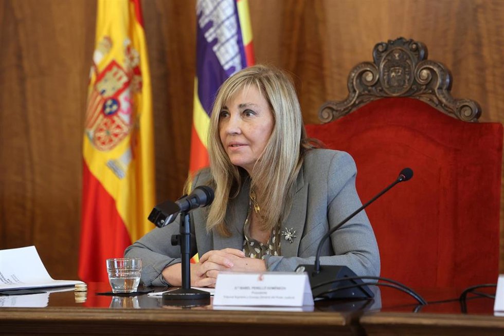 Archivo - La presidenta del Tribunal Supremo y del Consejo General del Poder Judicial, Isabel Perelló, en una imagen de archivo