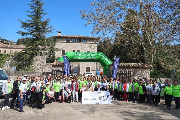 Encuentro de los participantes en el programa 'Mou-te amb salut!'.