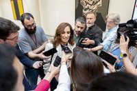 Mónica García asegura que Ayuso "está en sus peores horas" pese a la encuesta en la que reforzaría su mayoría absoluta