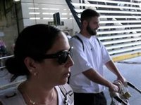 Merchi y David Rodríguez, así ha sido su frío reencuentro en Sevilla