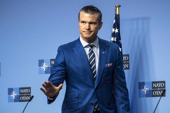 Archivo - El secretario de Defensa de Estados Unidos, Pete Hegseth