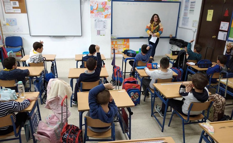 Uno de los talleres desarrollados en colegios.