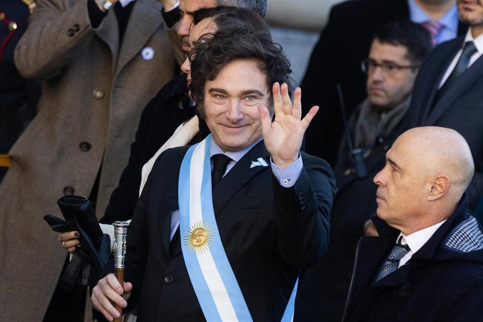 Archivo - Imagen de archivo del presidente de Argentina, Javier Milei  