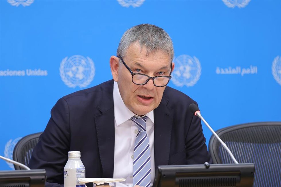 Archivo - El comisionado general de la Agencia de la ONU para los Refugiados Palestinos en Oriente Próximo (UNRWA), Philippe Lazzarini