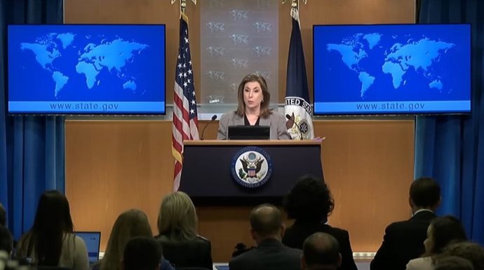 Tammy Bruce, porta-voz do Departamento de Estado dos EUA