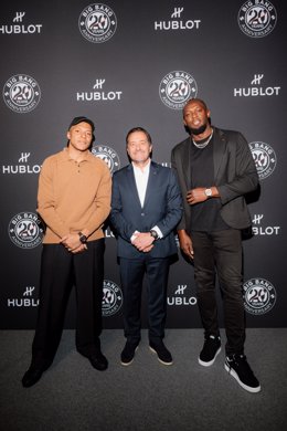 Hublot: Kylian Mbappé, Julien Tornare and Usain Bolt