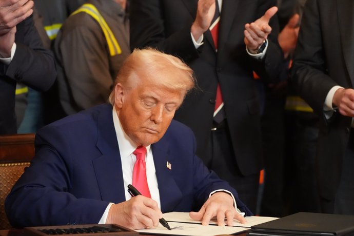 El presidente de Estados Unidos, Donald Trump
