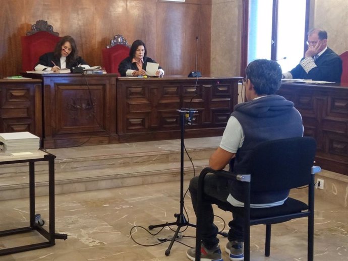 El condenado, en la Audiencia.