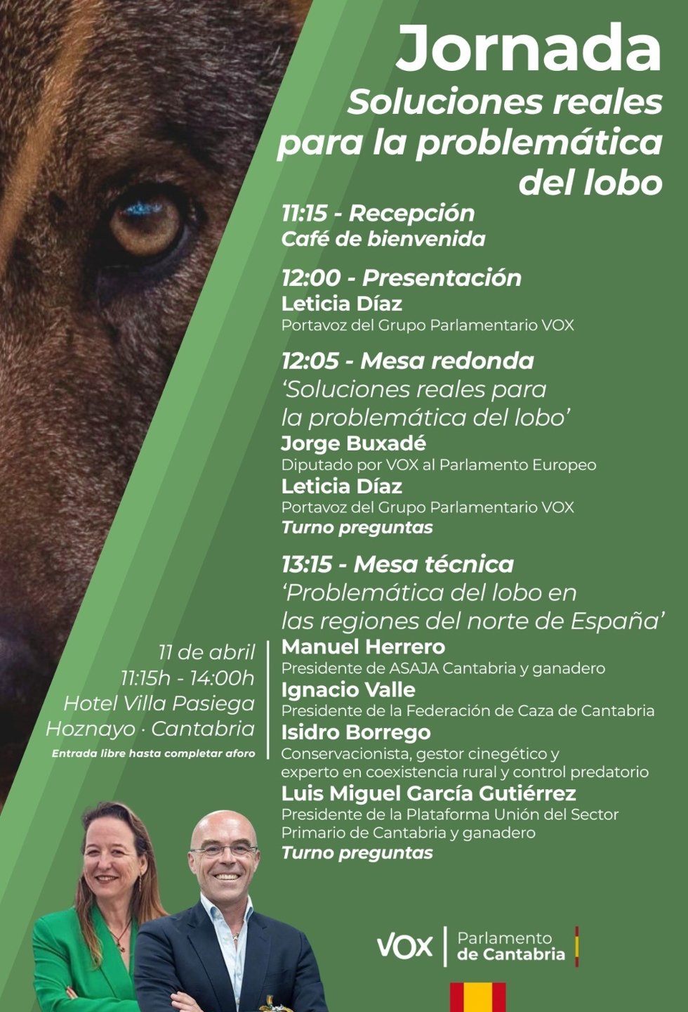 Cartel de la jornada
