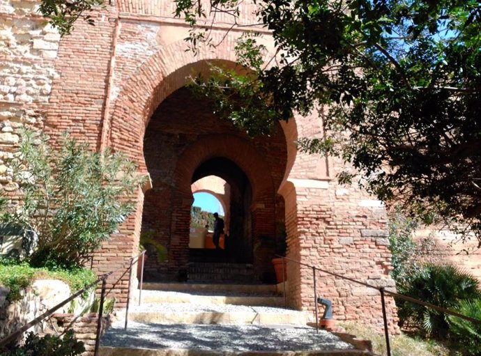 Archivo - Puerta de la Justicia de La Alcazaba de Almería. 
