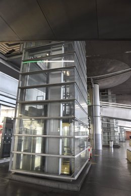 Nuevos ascensores en la terminal de salidas de la estación de Madrid Puerta de Atocha
