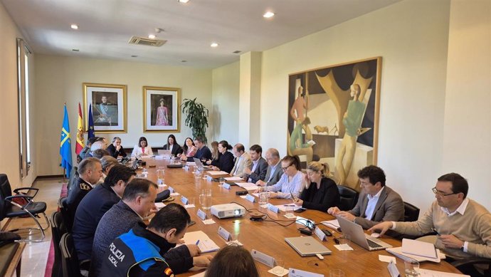 XI Reunión Plenaria de la Comisión de Tráfico, Seguridad Vial y Movilidad Sostenible del Principado de Asturias.