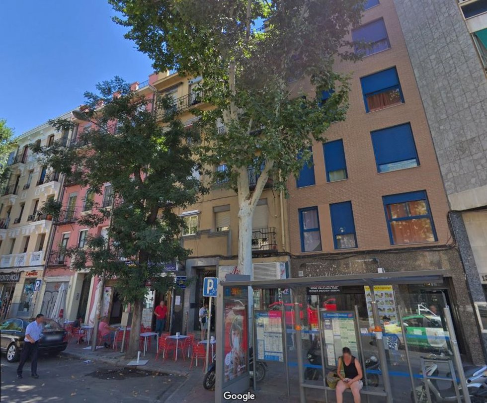 Archivo - Zona donde se ejerce la prostitución en el paseo de las Delicias