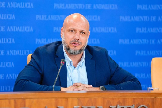 O porta-voz adjunto da Vox no Parlamento, Rodrigo Alonso, na quarta-feira