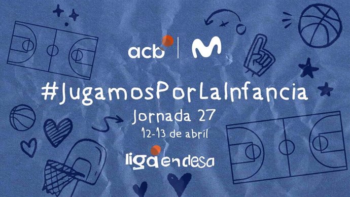 El cártel promocional de la iniciativa Jugamos por la infancia