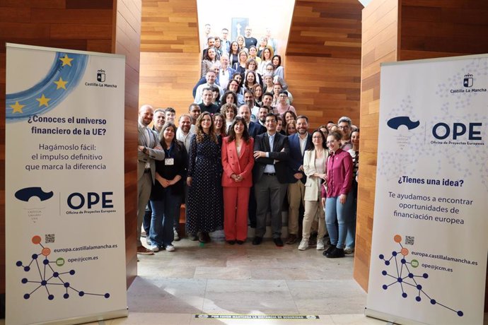 Presentación de la Oficina de Proyectos Europeos del Gobierno de Castilla-La Mancha.