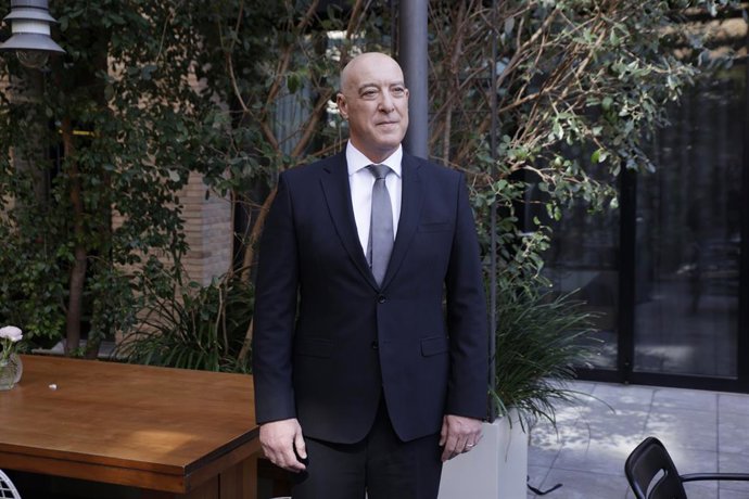 Archivo - El consejero delegado de la siderúrgica, Jordi Cazorla , posa tras una rueda de prensa, en el Hotel Alexandra, a 9 de abril de 2024, en Barcelona, Catalunya (España). La Compañía Española de Laminación ha presentado los resultados financieros de