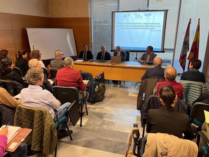 Reunión Gerencia Regional del Catastro de Castilla y León.