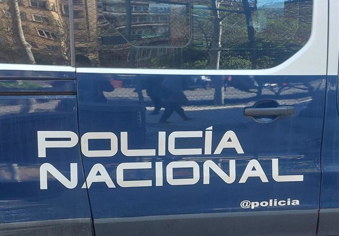 Vehículo de la Policía Nacional.