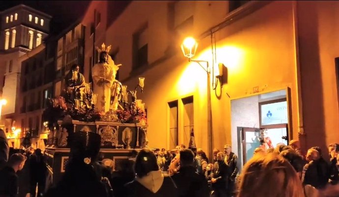 Archivo - Procesión de la Semana Santa de Logroño