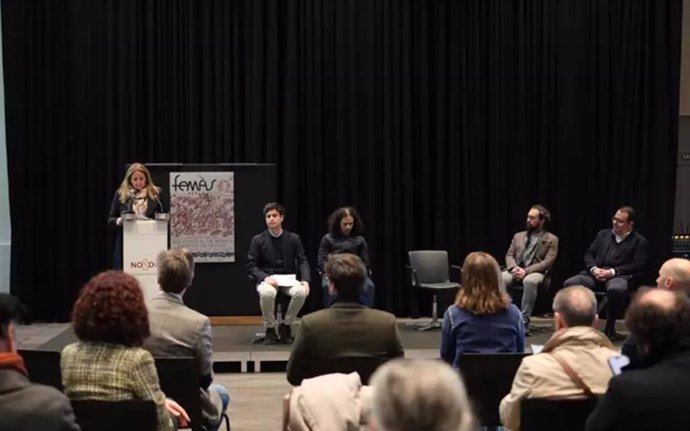 Archivo - La delegada de Turismo y Cultura, Angie Moreno, en la presentación de Femás en la Real Fábrica de Artillería.
